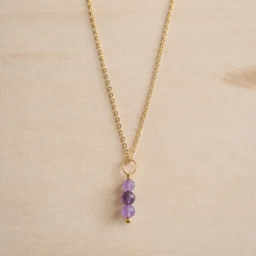 Fijne amethist ketting kopen