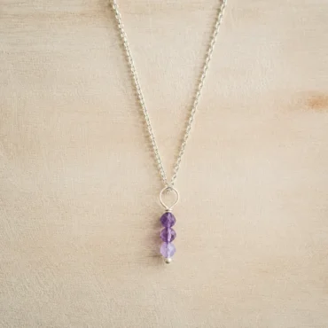 RVS ketting amethist kopen
