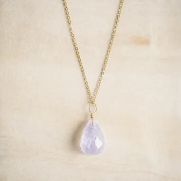Divi - gouden amethist ketting kopen